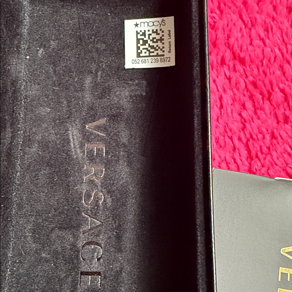 Versace Black and Gold Sunglasses - Picture 15 of 15